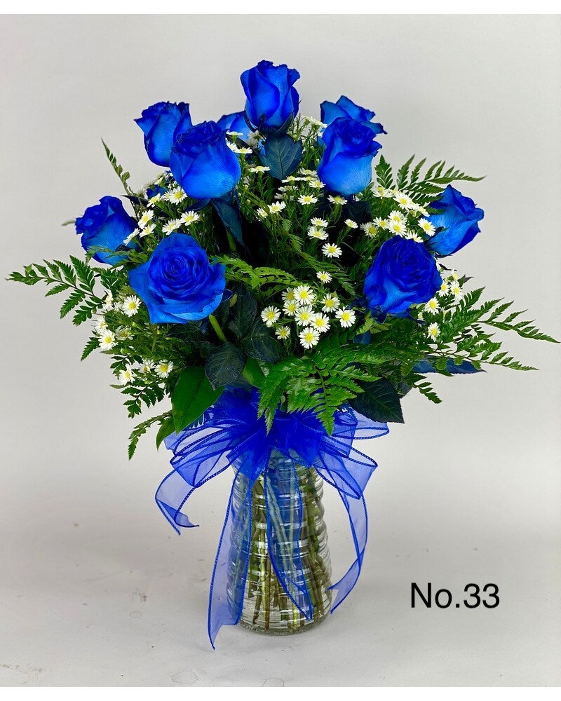Valentine's Day - No.33 Blue Roses